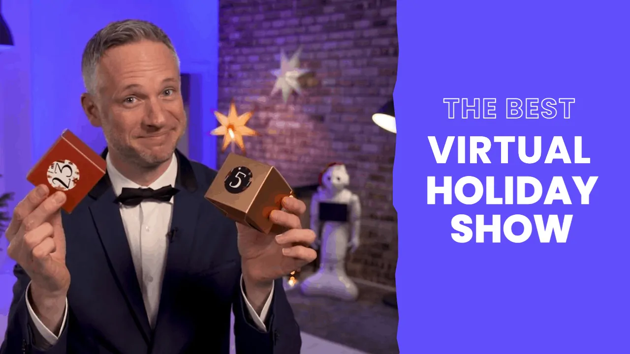 Hire the Best Virtual Christmas Party Entertainment