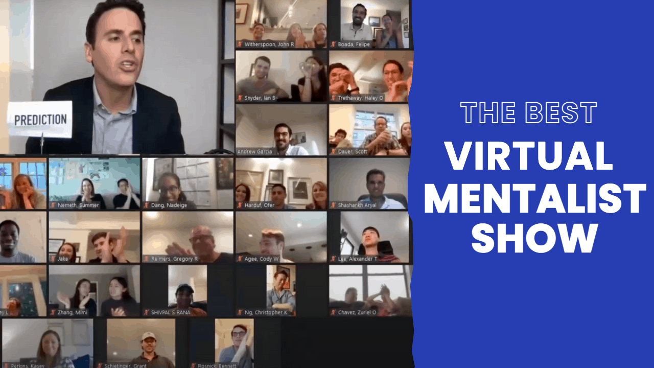 Hire the Best Virtual Mentalist Show